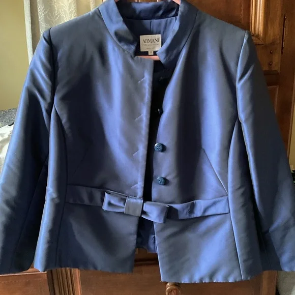 Armani jacket unique beautiful elegant armpit to armpit 21”weddings evening wea - Picture 1 of 8